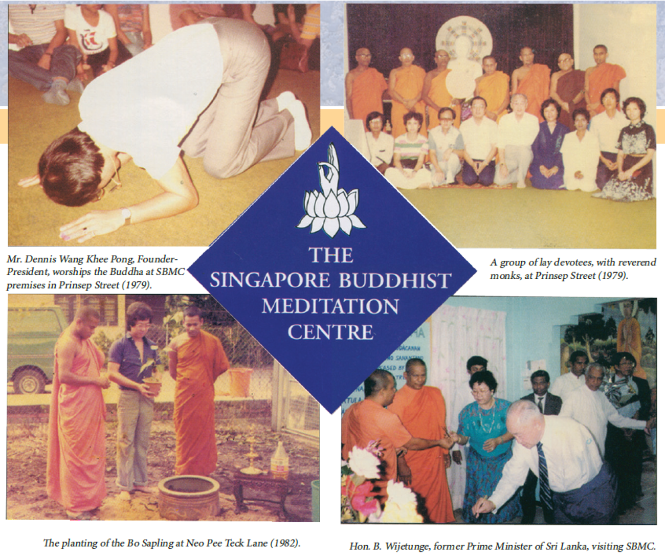 History of The Singapore Buddhist Meditation Center